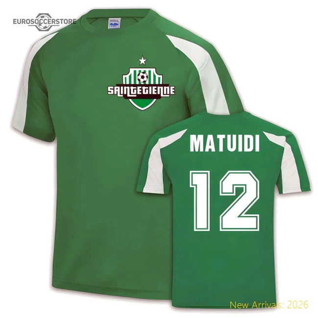 Saint Etienne Sports Training Jersey (Blaise Matuidi 12)-Vantage Point Soccer